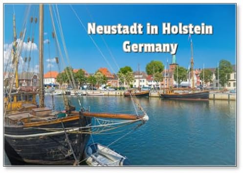 Kühlschrankmagnet Hafen in Neustadt in Holstein
