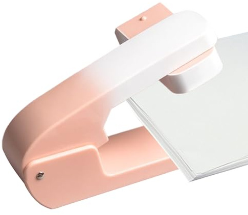 Staplers for Desk, 360 Degree Swivel, Stapling Tool, 4.53x1.38x2.17 Inches, Multi Angle Book Binding Design, Sheet Capacity Mechanism, for Home, School, Classroom Use