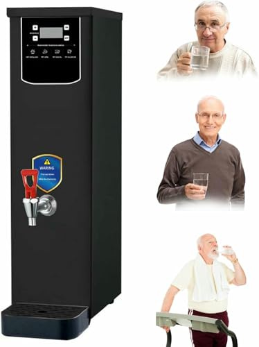 Scaldabagno commerciale da 20 litri, rubinetto antigoccia, scaldabagno per acqua potabile da 2,5 kW, scaldabagno per caffè, bollitore per tè in acciaio inossidabile con riempimento automatico, acqua