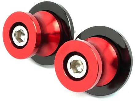 Motorradständer Hinterradschwinge Mit Seitenständerhalterung M6 Für Yamaha R3, R7, R25 1999–2022 YZF-R3, YZF-R25, YZF-R7(Rosso)