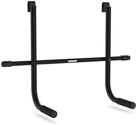 NEOLYMP Dip Station für Klimmzugstange Türrahmen – Dip Barren Adapter mit Schaumstoffgriffen – Verstellbare Griffweite 49–61 cm – Klimmzug Dip Station bis 110 kg – Pullup Bar Erweiterung Home Gym