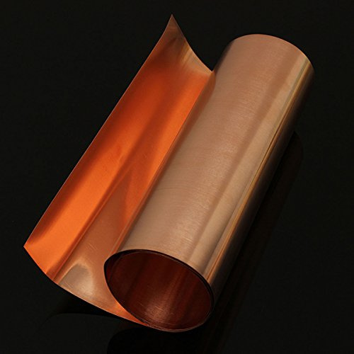EsportsMJJ 99,9% Reine Kupferblechfolie Platte 0,1 X 200 X 1000 mm