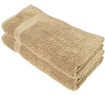 Julie Julsen Bio Saunatuch-Set 2 STK. 80x200 Sand 100% Baumwolle Frotte 550g/m²