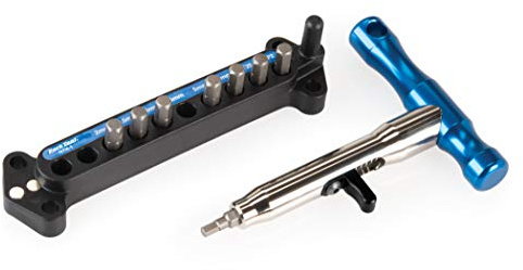 Park Tool QTH-1 Schnellwechsel T-Griff mit Bits Blau, QTH-1