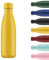 Chilly's Water Bottle - Stainless Steel and Reusable - Leak Proof, Sweat Free - Matte - All Burnt Yellow - 500ml