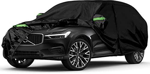 Autoabdeckung Wasserdicht Ersatz für 2008-2025 Volvo XC60 | Vollgarage Autoplane Auto Abdeckplane Outdoor Abdeckung Staubdicht UV-Schutz Schneeschutz