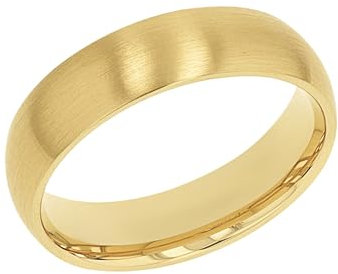 Amor Ring Edelstahl Unisex Damen Herren Ringe, Gold, Kommt in Schmuck Geschenk Box, 2037288