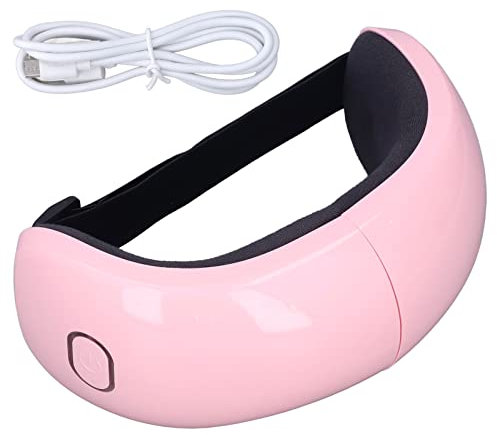 Ögonmassager Uppvärmning Flerfrekvens Vibration Varmkompress Ögonvårdsenhet USB Uppladdningsbar Uppvärmd ögonmask För Studier Arbetsresor