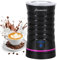 Panana Milk Frother Electric, Automatic Frother and Milk Steamer, Hot & Cold Milk Warmer, 430ml, Temperature Control Auto Shut-Off, for Coffee, Latte, Cappuccino, Chocolate (Black)