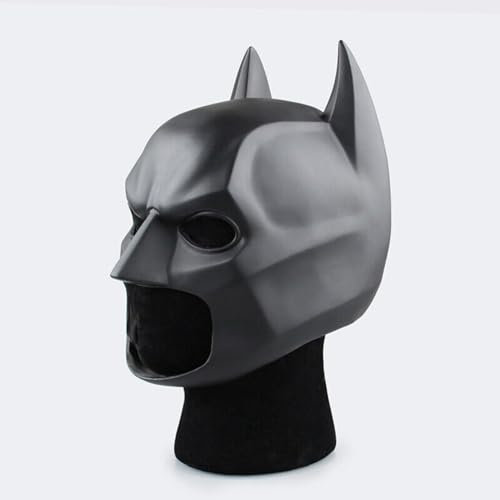 Bat Mask Men Super Hero Full Head Mask Halloween Masquerade Knight Movie Cosplay Costume Headgear Props for Adult