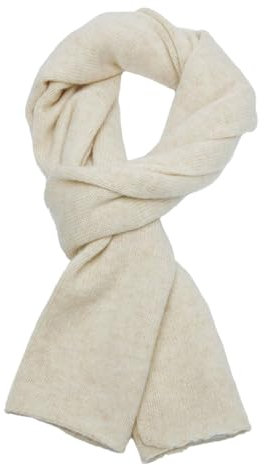 Damen Strickschal Wollschal Kaschmir Schals Warm Weich Solide Schalldämpfer, beige, Einheitsgröße
