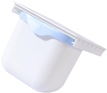 HOMOCONO Type Waste Bin Household Waste Container for Office Use Lid for Kitchen for Desktop