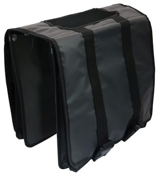 SECURA Fahrradtasche 45L - wasserdichte Doppeltasche für Gepäckträger - robuste Fahrradtaschen zweiseitig, große Packtasche fürs Rad, ideal für Touring, Einkäufe & Pendeln