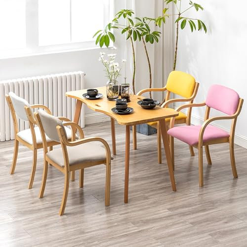 Sedia moderna in legno nordico viola – Sedia ergonomica impilabile per ufficio e cucina, elegante poltrona per studio, reception e sedie per visitatori, design con schienale aperto.