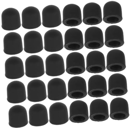 Gatuida Silicone Stylus Pen Tips Replacement with Suction Cup Design 30pcs for Precision Touch Compatible with Tablet Pens and Smartphones Stylus Cover