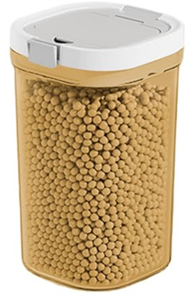 Bkljkf Dispenser per latte in polvere | Contenitore portatile per latte in polvere – Contenitore ermetico impilabile con misurino per cameretta dei bambini, frigorifero, casa, cucina e preparazione