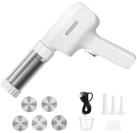 String Hopper Maker Electric,Idiyappam Maker Electric,Portable Household Handheld 5-in-1 5 Machine,with Cordless Pasta Maker