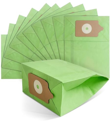 Henry Hoover Premium Vacuum Bags, 10 Pack, Compatible with Henry, Hetty, Numatic HVR200, NV200, NV225 Vacuum Cleaners,Pet Hair & Dust Filtration, Reusable & Durable