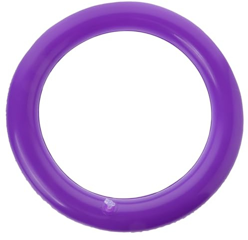 Garneck Runder Yogaball als Stütze, PVC, Lila, für Training | Gymnastikbälle Zubehör, Sockel für Gymnastikball, Befestigung für Gymnastikball
