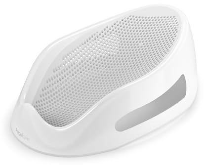 Angelcare Baby Bath Support (Gray) | Ideal for Babies Less Than 6 Months Old