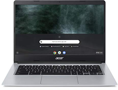 Acer Chromebook 14 (CB314-1H-C2KX) 14 Zoll (35,56 cm)(Intel® Celeron® Prozessor N4020, 4 GB LPDDR4 RAM, 64 GB eMMC, Intel® UHD Graphics 600, Google Chrome OS), Silber