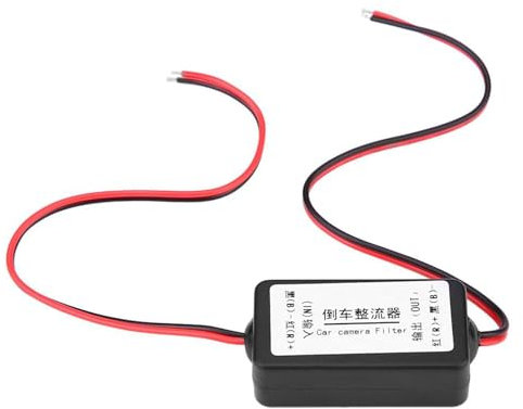 TKSE Raddrizzatore del Filtro 24V, Filtro del Relè Raddrizzatore del Filtro del Condensatore del Relè di Alimentazione Della Telecamera Posteriore per Auto 24V DC