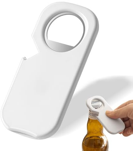 THKO Ouvre Bouteille Multifonctions Bière: 3 en 1 Décapsuleur Magnétique - Decapsuleur en Acier Inoxydable - Decapsuleur Cadeau Homme Anniversaire - Ouvre Canetteà Coller au Réfrigérateur