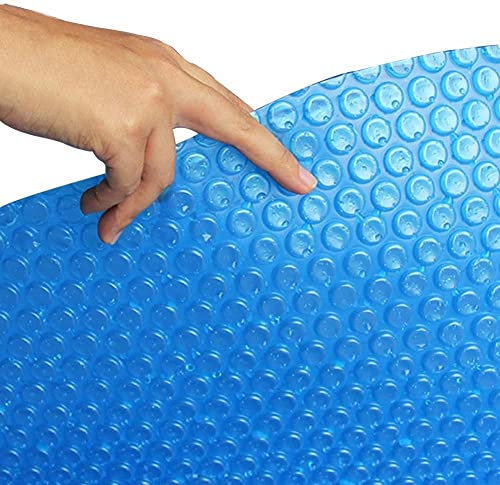 Solar Pool Heater Cover, 4*7 4*8m Solar Swimming Pool Cover , Rectangle Solar Bubble Heat Insulation Film Heavy-Duty Pool Cover Blankets With Grommets, For Inflatable Pools, In-Ground Pools(1.5mx3m(5f