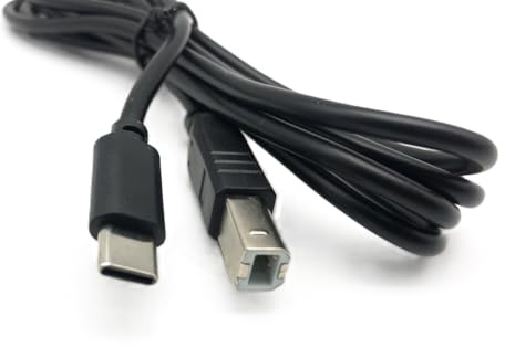 T-ProTek USB-C auf USB-B Kabel Drucker Druckerkabel Datenkabel Scanner Anschluss kompatibel für hp Color LaserJet 7008