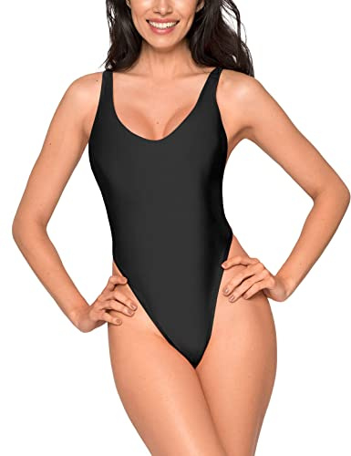 Ocean Blues Women's High Cut One Piece Swimsuit