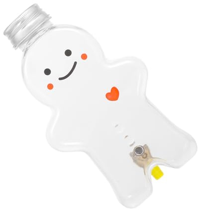 EXHUMKY Dispenser Automatico Per Uccelli Forma Di Omino Di Pan Di Accessorio Per Uccelli Feeder Di Piccole Sicuro e Pratico Per La Quotidiana