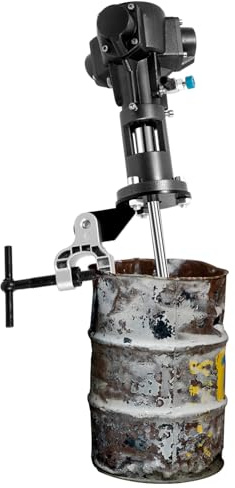Betonmischer Zement Mischer Druckluft Rührwerk Starke Leistung (1/2HP) Farb und Mörtelrühre, Einheitliches Mischen, für zum Rühren Verschiedener Beschich, Edelstahl Klingen