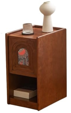 GENHAOSAN Comodino Comodino in legno di ciliegio Camera da letto Piccolo armadietto Tavolino da ufficio Tavolino da bagno Adatto for soggiorno, caffetteria, ecc Mobili Da Camera Da Letto