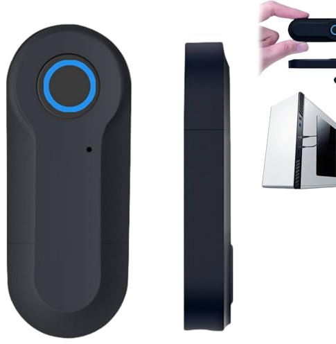 Adattatore Blue-tooth, trasmettitore e ricevitore 2 in 1, audio AUX wireless da 3,5 mm per cuffie TV PC, adattatore AUX per aereo, ricevitore trans-mitter di rete Dual Link, altoparlante auto