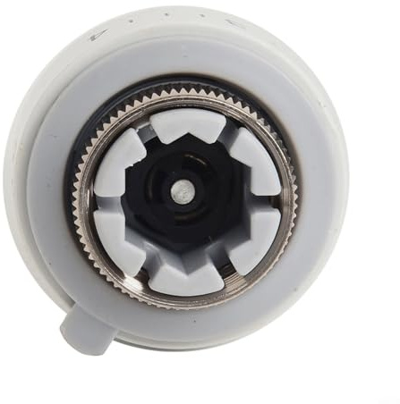 HEIBTENY Testa termostatica della valvola del radiatore, testa delle valvole TRV, termostato M30X1.5, valvola di controllo della temperatura regolabile con protezione antigelo, testa di ricambio per