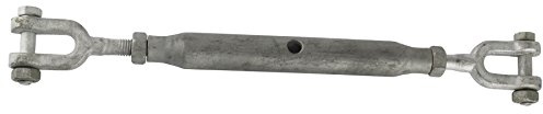 AB Tools Rigging Screw 12mm Galvanised Jaw to Jaw Turnbuckle Straining DK68