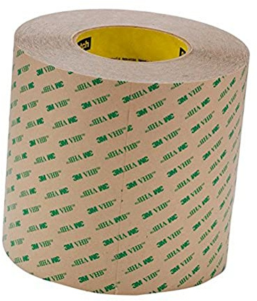 3M Ruban à transfert d'adhésif 9473 PC, 25,4 mm x 55 m