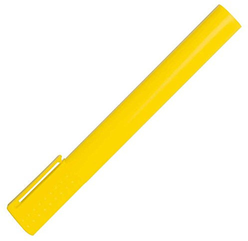 XXL Textmarker 22,6 x ø 2,2 cm versch. Mengen u. Farben Marker riesig von notrash2003® (Gelb, 1er)