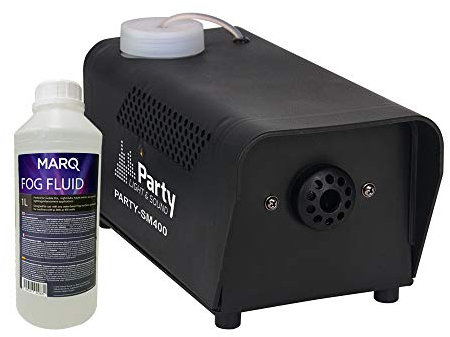 Party 400w Smoke Machine Fog Effect inc Wired Remote Disco Party Halloween Fluid