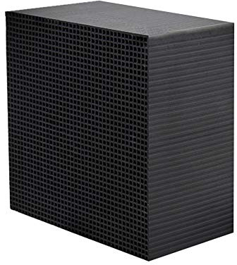 Merkts Aktivkohlefilter, Aktivkohle-Würfel-Reinigungsfilter, Aquarium-Wasserreinigungsfilter, zusätzlich zu Fischgeruch, Farbentfernungsfilter, 10 x 10 x 5 cm