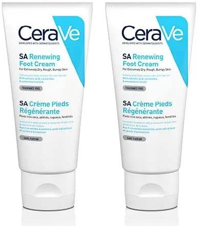 CeraVe DOUBLE SA Erneuernde Fußcreme, 88 ml