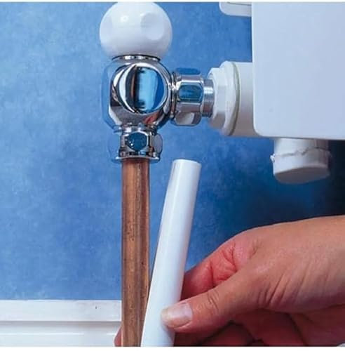 16x Radiator Pipe Cover White Radiator Guard Sleeves Central Heating Classic Style Easy to Install Cut to Length and No Need to Remove Pipes Painting Or Mess