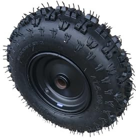 HMParts Komplettrad Felge 6 Zoll vorne Schwarz mit Reifen 4.10-6 ATV Kinderquad