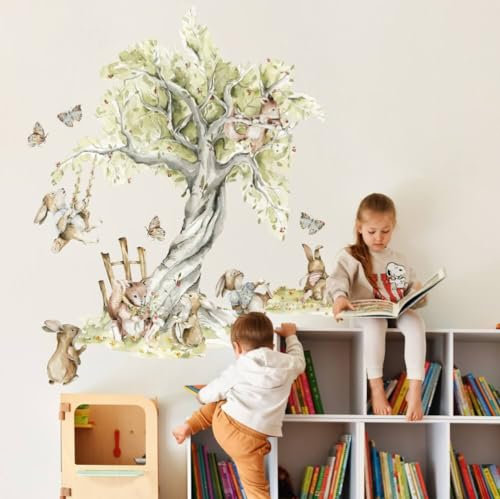 INSPIO Wandtattoo Woodland - Wächter des Waldes