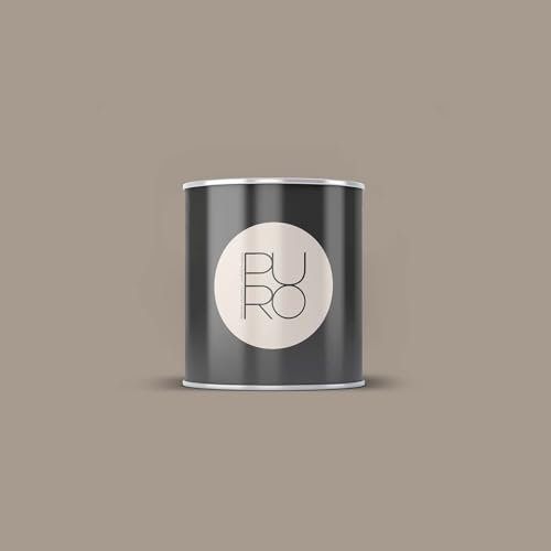 BRICOFLOR Wandfarbe in Taupe für Innen in 5l, 2,5l und 1l Gebinden Design Farbe für Wand und Decke ideal für Wohnzimmer