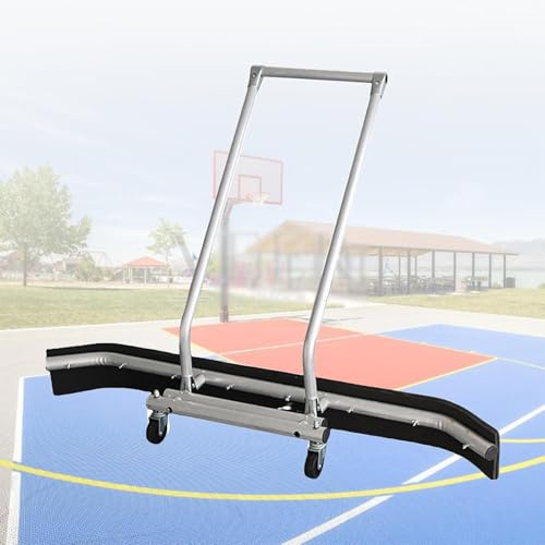 Raschietto per campi da tennis, raschietto per campi da basket in alluminio, raschietto per pavimenti da 150 cm/156 cm, raschietto per pavimenti per parcheggi, centri commerciali,DoubleLayerTape