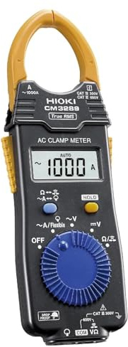 Pinza amperimétrica digital | Medición de corriente CA de verdadero valor eficaz, voltaje CA/CC, comprobador de resistencia y continuidad | Diagnóstico eléctrico industrial | Modelo: CM3289
