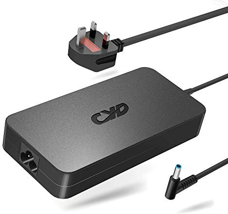 CYD 120w PowerFast Replacement for Laptop-Charger HP Envy 14j 14t 15j 15q 15t 17j 17n 17-j005eo Pavilion 15-bc 15-ay Series 17-j029nr Stream 11 13 14 Series Slim Notebook AC-Adapter Blue Tip Charger