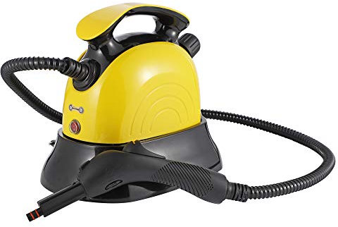 CGOLDENWALL Limpiador de vapor multiusos máquina de limpieza excelente limpieza de tareas domésticas ayudante de 1500 W para cocina pisos de coche alfombra