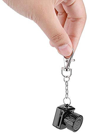 Yunir Micro Fotocamera Digitale, Foto e Video ad Alta Definizione Mini videoregistratore a infrarossi 3-5 m con Supporto per Visione Notturna Scheda TF da 32 GB, per Interni, Esterni e Ufficio